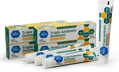 Medpride Triple Antibiótico Ungento 1 Oz Paquete De 4 | L