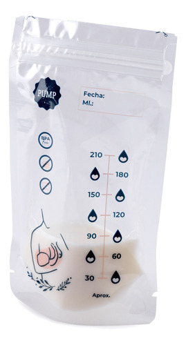 Imagen 1 de 1 de Bolsas Leche Materna Pump 30- Bebés Y Niños