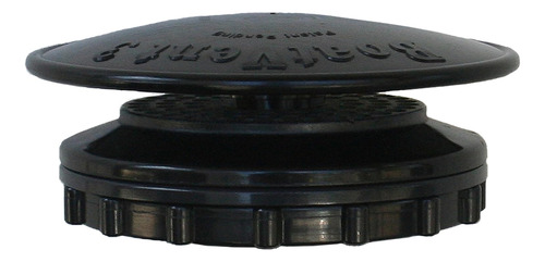 Boat Vent 3 - Negro - 4.75 Pulgadas De Ancho X 4.75 Pulgadas