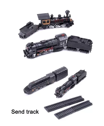 9 Peças 1: 1200 Brinquedos De Trem De Montagem Trem De