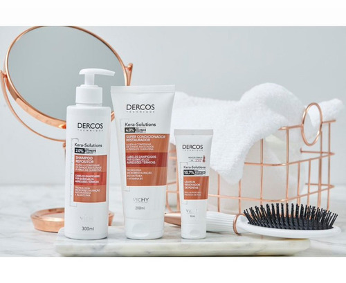 Imagem 4 de 4 de Condicionador Com Pro Keratin Complex Dercos Kera Solutions
