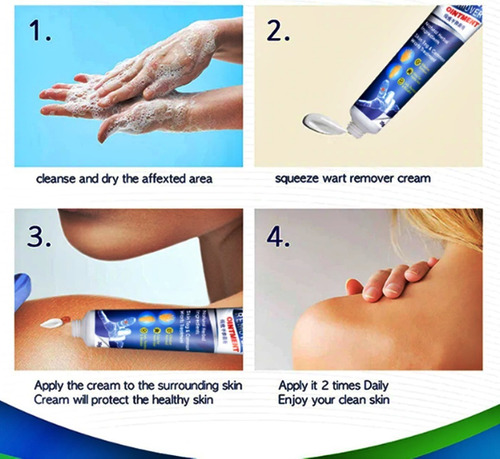 Imagem 5 de 8 de Removedor Verrugas Natural Pomada Antibacteriana 20 Grs