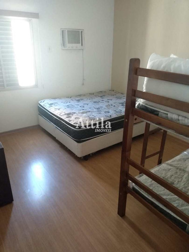 Imagem 5 de 10 de Apto (lado Praia), 3 Dorms., Sacada, 1 Vaga, Enseada - V3991