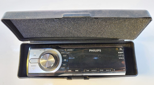 Rádio Philips Frente Destacável, Mp3, Wma, Usb, Cartão Sd... (Usado)