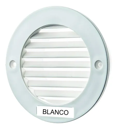 Rejilla Ventilación Artde Blanca Plana Exterior Y Interior 