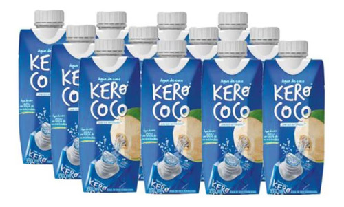 Água De Coco 100% Natural Kero Coco 330ml