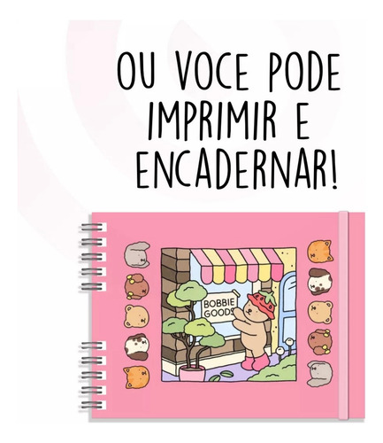 Bobbie Goods 174 Pags A4 Pdf Para Imprimir E Colorir Pintar