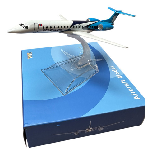 Avión Jet 145 Erj Colección Escala 1:400 En Caja