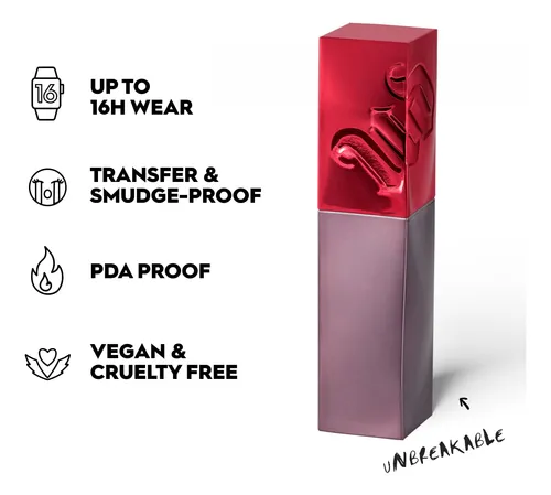 Lápiz Labial Urban Decay Vice Lip Bond, Irrompible, 6 Ml, Hi