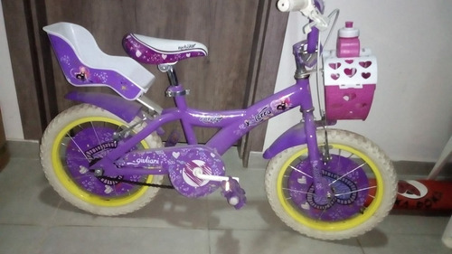 Bicicleta Niña Rock Star X Terra 16 Pulgadas.
