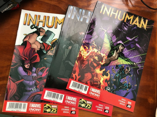 Cómics Inhuman Serie Completa (1-15) Editorial Televisa