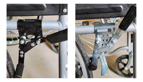 .. 2x Silla De Ruedas De Freno Anti -slip, Parte De