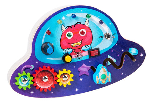 Tablero De Actividades Iluminado Para Niños Pequeños -