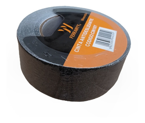 Imagen 2 de 10 de Rollo Cinta Antideslizante Adhesiva 2 PuLG Rollo X 10 Mts