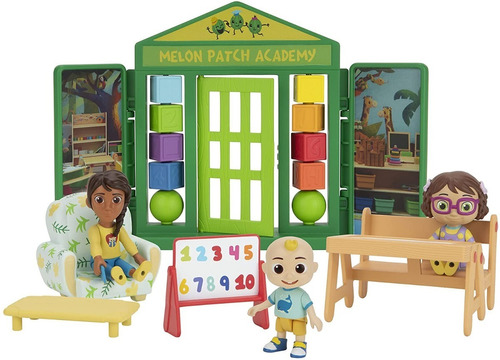 Jazwares Muñecos Cocomelon School Time Deluxe Playtime Set