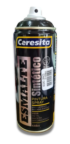 Spray Esmalte Sint.secado Rapido 485 Cc Negro Opaco