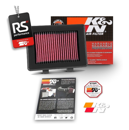 Filtro Ar Esportivo K&n Suzuki Dl1000 V-strom Adventure / Xt
