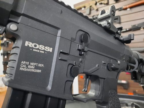 Imagem 5 de 10 de Airsoft Rifle Rossi M4 Neptune 10 Ar15 Nova Geração