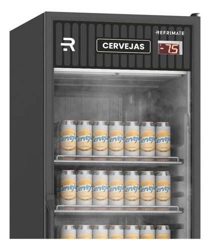 Cervejeiro Porta Vidro -7,5 A 2ºc 570 Vcce570 220v Refrimate