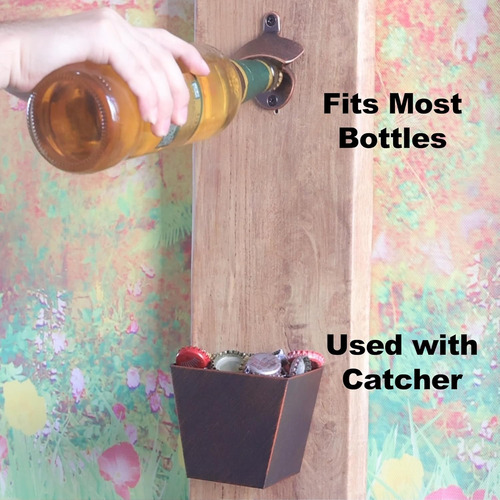 Abridor De Botellas De Acero Inoxidable Para Pared