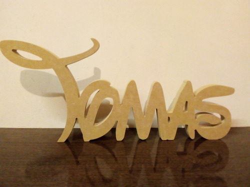  Letras En Madera Para Decoración - Vicente Estilo Disney 