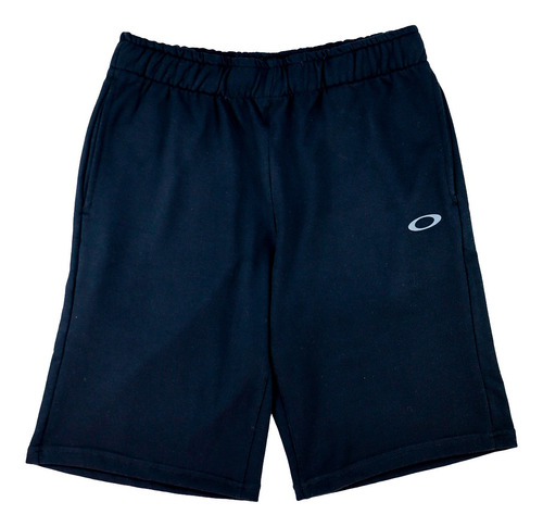 Bermuda Masculina Preta Oakley Fleece Shorts