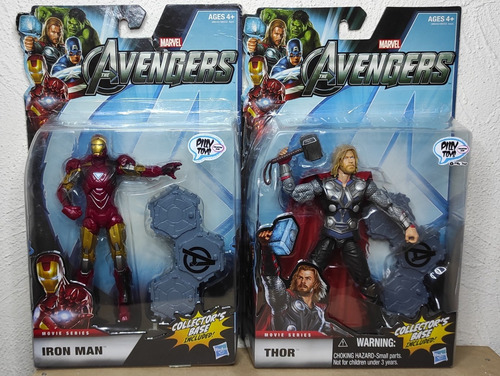 Hasbro Marvel The Avengers Movie Iron Man & Thor 6 (Usado)