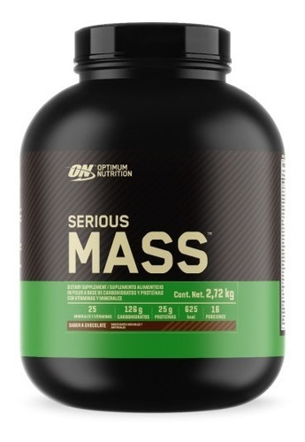 Optimum Nutrition Serious Mass Chocolate, 2720 G