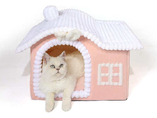 Casa Para Gatos Jiupety Kitten, Casas Para Gatos De Chimenea