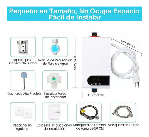 Calentadores De Agua Eléctricos Eléctricos Con Ajuste Táctil