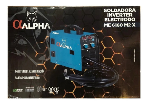 Soldadora Alpha Pro Inverter Mig Electrodo 160amp 