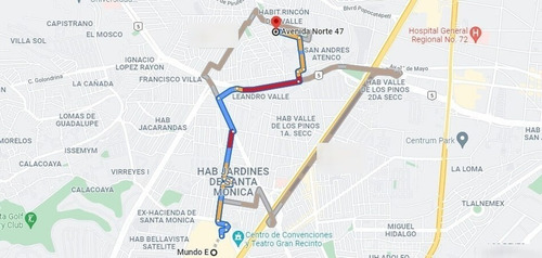 Imagen 10 de 13 de Casa En Av. Prolongación Norte 47,tlalnepantla Avbr