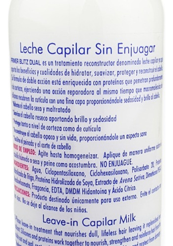 Loquay Leche Capilar Blitz Dual Tratamiento Reconstructor
