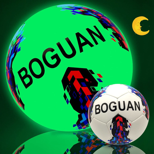 Boguan Balon Futbol Tamaño 3 4 5 Para Adolescente Sol