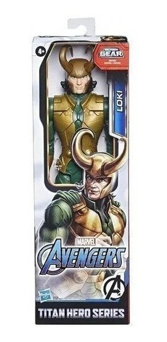 Muñeco Marvel Avengers Loki Titan Hero Series Hasbro