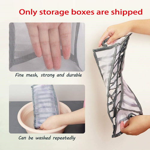 Caja De Almacenamiento De Ropa Interior Plegable Para Sujeta