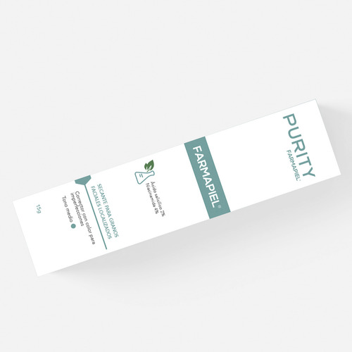Purity Corrector Secante De Acne Niacinamida Y Acido Salicilico 15g Antiacne con color para imperfecciones