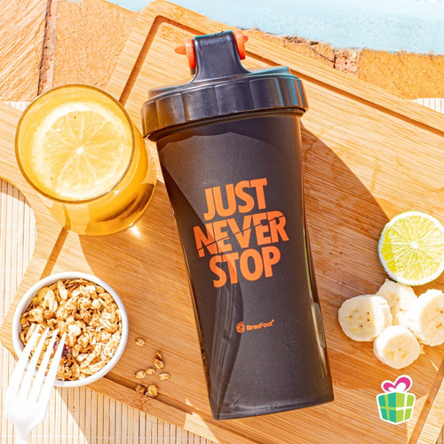 Imagem 4 de 4 de Coqueteleira 600 Ml Just Never Stop Squeeze - Brasfoot