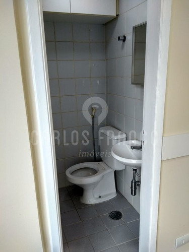 Imagem 8 de 10 de Sala Comercial De 31m², Vão Livre Com Ar Condicionado, Copa, 2 Banheiros, 1 Vaga - Jardim Paulista - Cf63029
