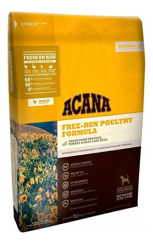Acana Freerun Poultry Perro 5,9 Kg / Catdogshop