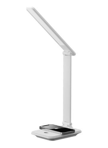 Velador Led Mesa Táctil Dimeable Carga Inalám. Venus Blanco