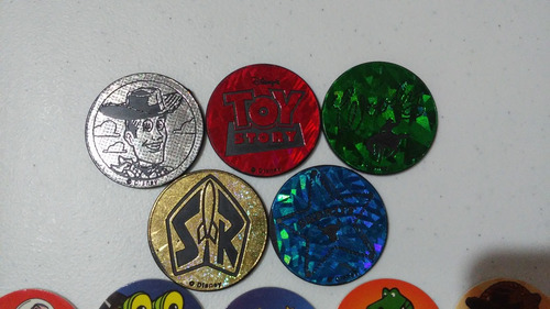 Lote 24 Toy Story Caps/tazos Panini Hechos En Iltalia