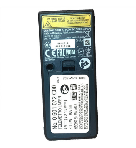 Laser Medidor De Distancias Glm 50 Bosch 0601072c00