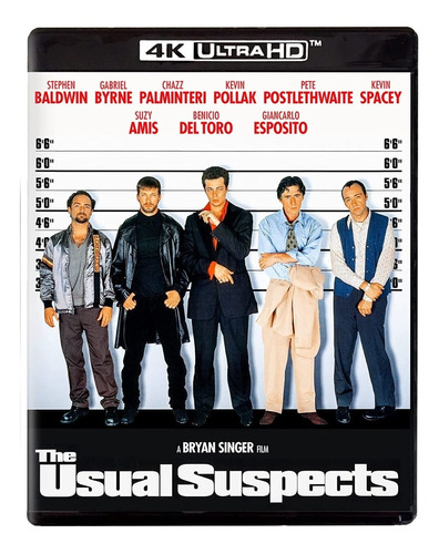 4k Ultra Hd + Blu-ray The Usual Suspects / Subtitulos Ingles