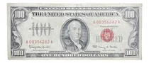 Comprar Billete 100 Dólares Estados Unidos 1966 Sello Rojo Pick 384a