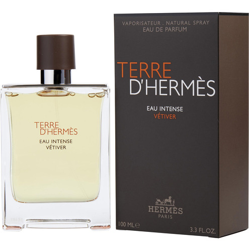 Terre D'hermes Eau Intense Vetiver Eau De Parfum En Spray 3.