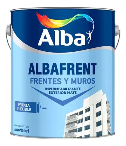 Pintura Albafrent Muros Impermeabilizante 20lt - New Life