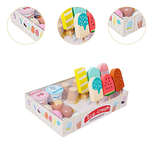 Juguetes De Madera Para Caja De Almacenamiento Individual