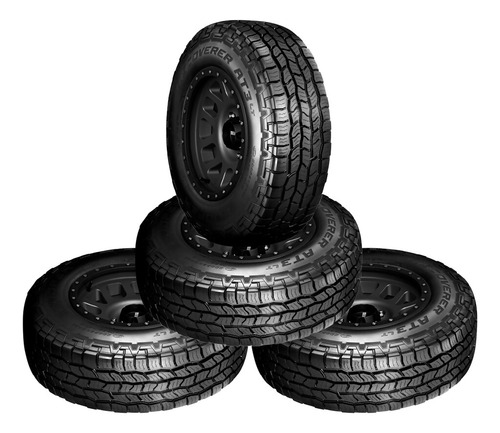 4- Llantas Discoverer At3 Lt Cooper Lt245/75r17 S118