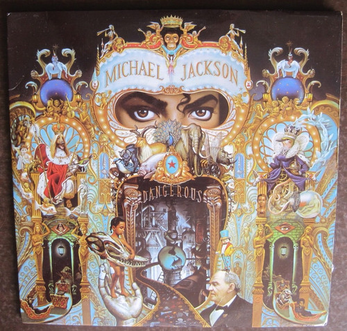 Michael Jackson Dangerous Disco Doble Sony M. Venezuela 1991